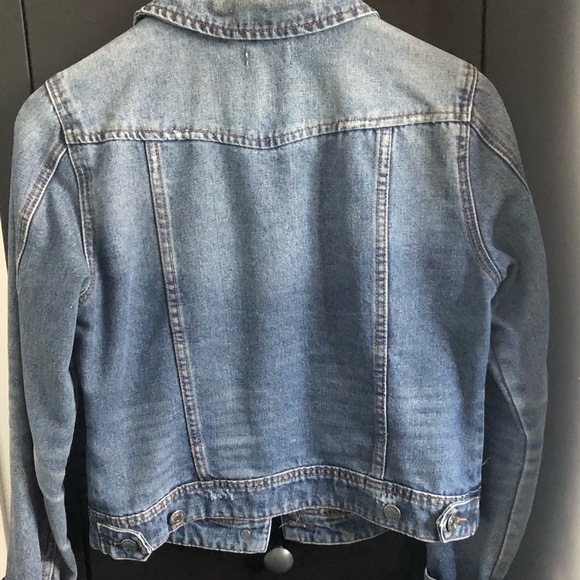 Distressed Jean Jacket - Picture 3 of 4